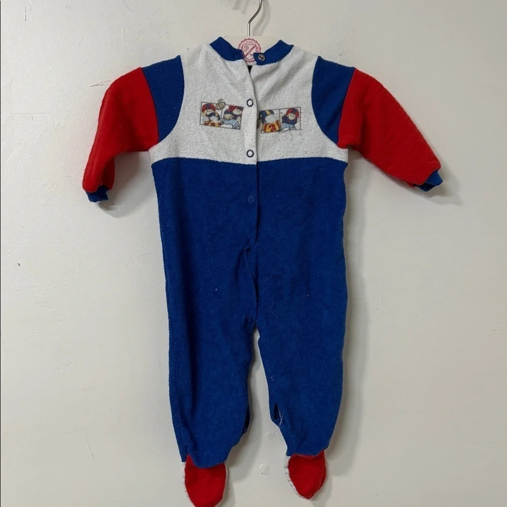 Kids Football One Piece - Red, Blue, White 90’s